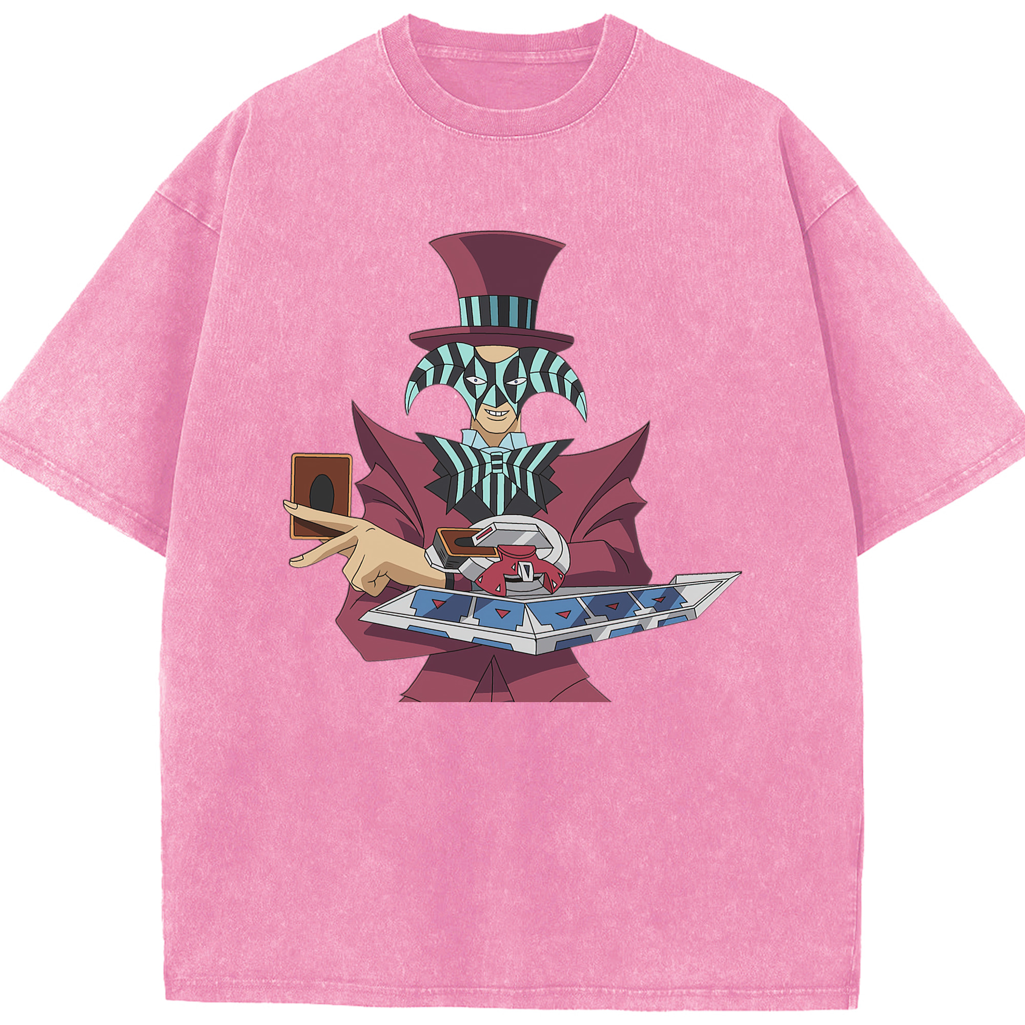 （画像用） 遊☆戯☆王 Yu-Gi-Oh! 綿100% ヴィンテージ風 半袖Tシャツ（フロントプリント）